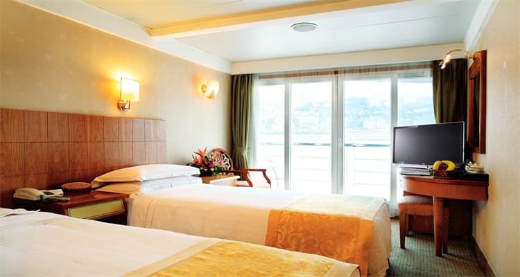 Balcony Twin Cabin