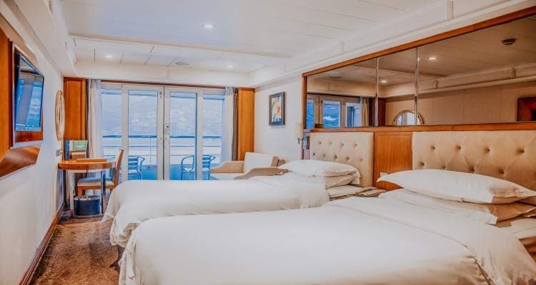 Balcony Twin Cabin